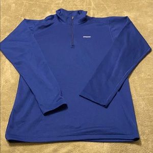 Boys size 12 Patagonia Polyester 1/4 Zip Pullover